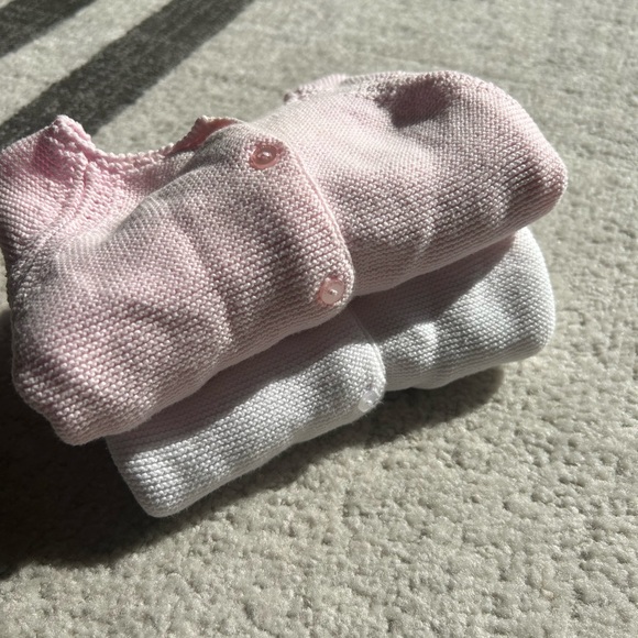 Two baby girl cardigans from Jacadi - Picture 1 of 7